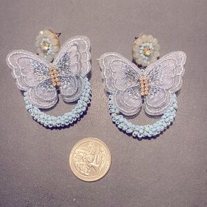 Butterfly earrings